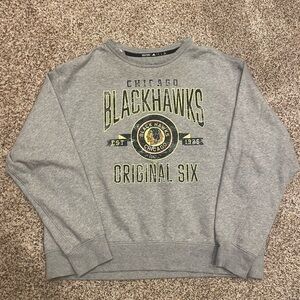 Chicago Blackhawks Grey Sweatshirt